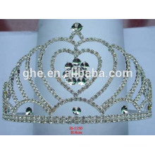 Party Dekorationen Krone Rhinestone Festzug Kronen Pailletten-Tiara und Krone